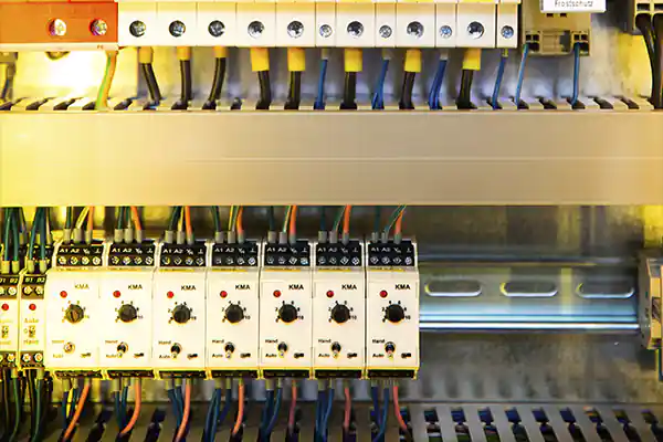 Urządzenie elektryczne podczas konserwacji systemów niskoprądowych