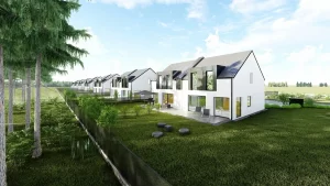 Nowe Osiedle Sosnowa Polana Wizualizacja Drzonków Zielona Góra